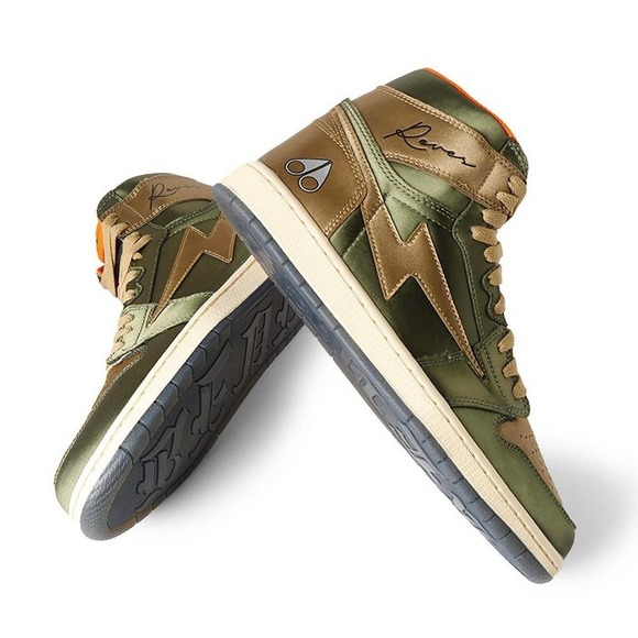 Kool Kiy x Moose Knuckles Olive High - Picture 1 of 10